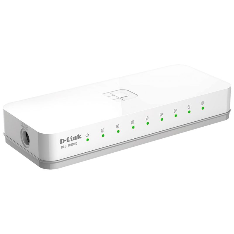 سوئیچ شبکه 8 پورت دی لینک DES-1008C 