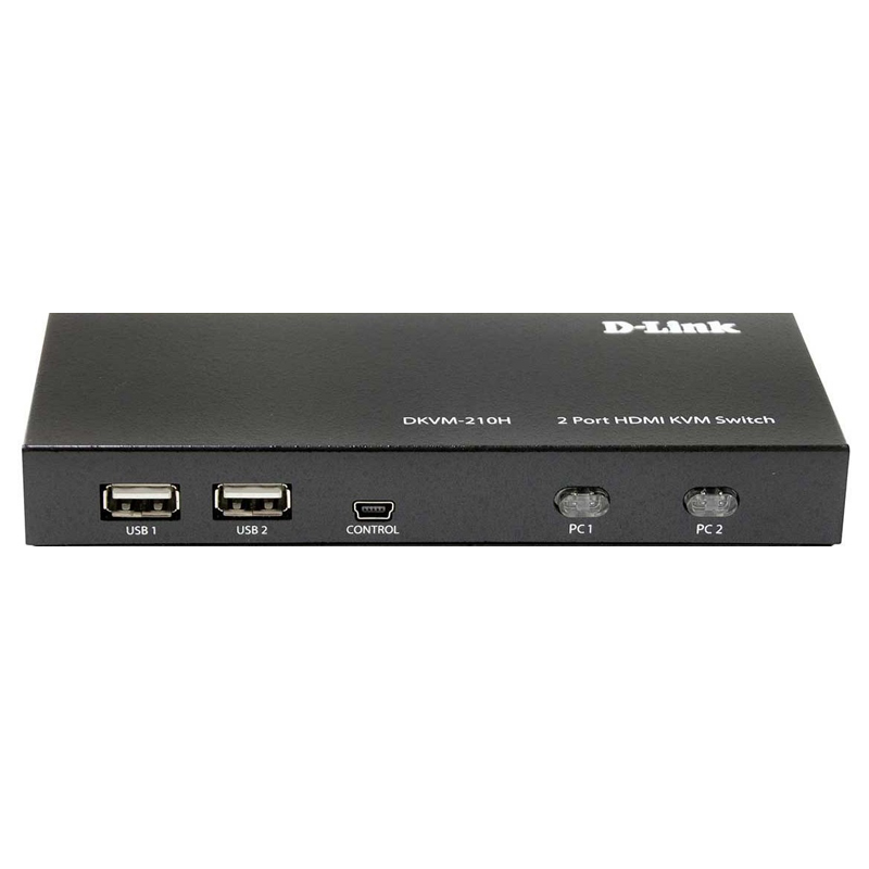 سوییچ 2 پورت KVM دی لینک  DKVM-210H