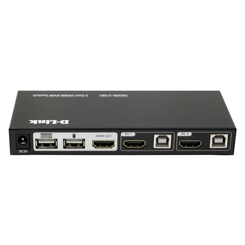 سوییچ 2 پورت KVM دی لینک  DKVM-210H