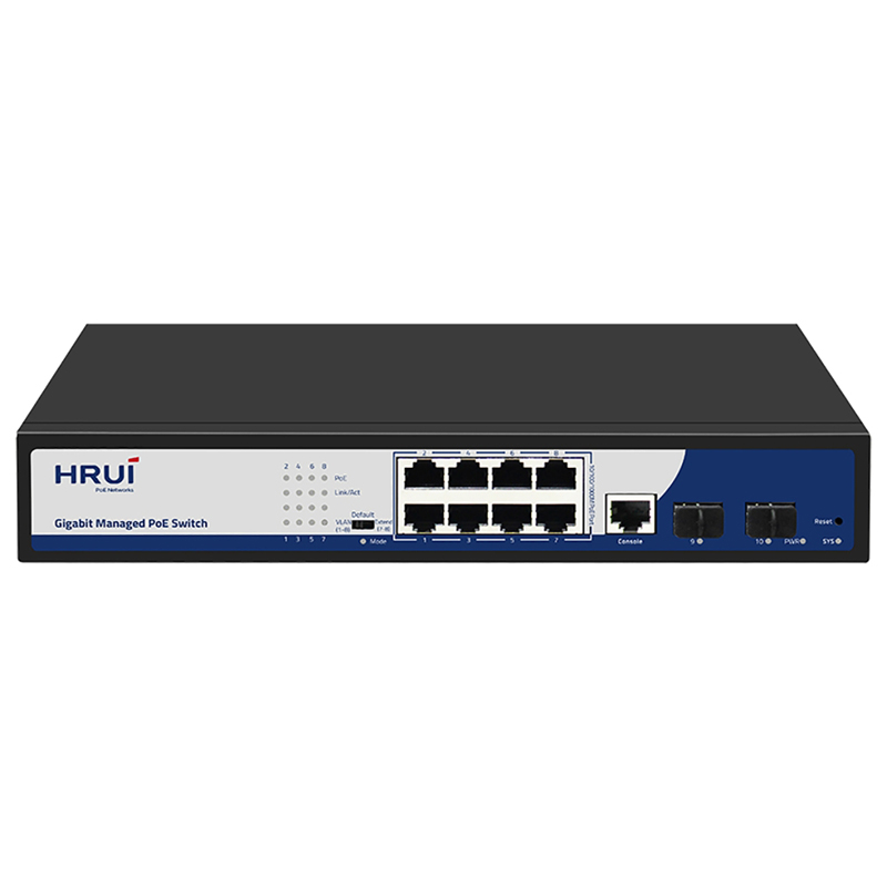 سوئیچ مدیریتی PoE اچ ار یو ای HRUI HR-AFGM-82NS