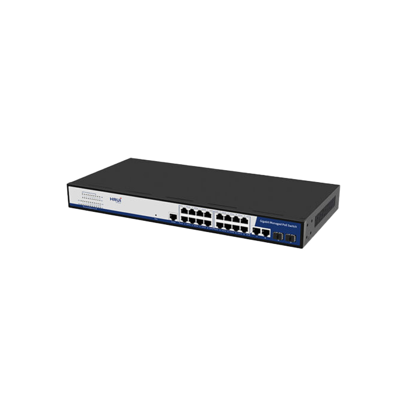سوئیچ مدیریتی PoE گیگ اچ ار یو ای HRUI HR-AFGM-1622S-300