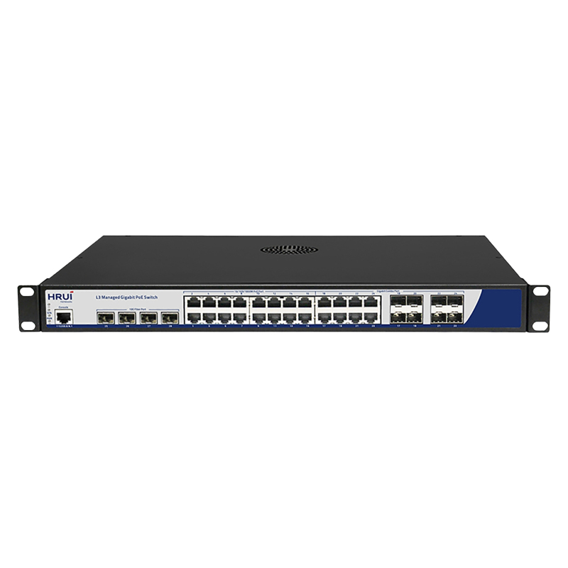 سوئیچ مدیریتی PoE گیگ HRUI HR-AFGM-SWTG342408S-400