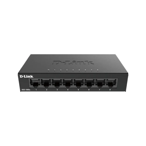 سوییچ 8 پورت گیگابیت دی لینک مدل DGS-108GL
