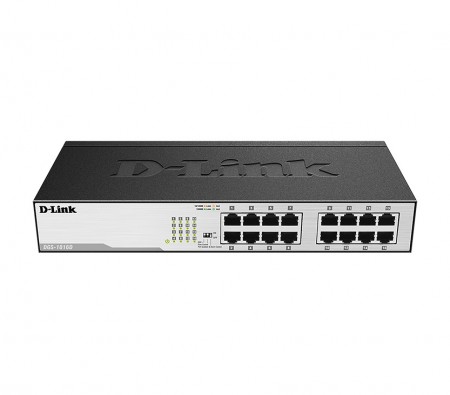 سوییچ 16 پورت گیگابیتی، غیر مدیریتی و دسکتاپ دی-لینک مدل DGS-1016D